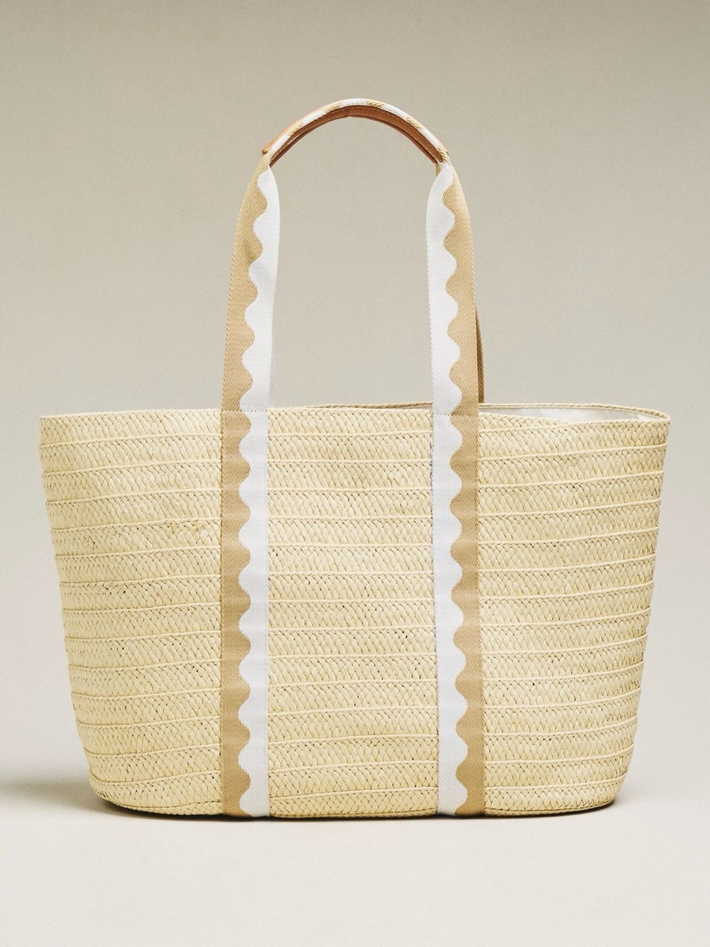 Shiraleah Marbella Straw Tote NWT - Picture 2 of 10